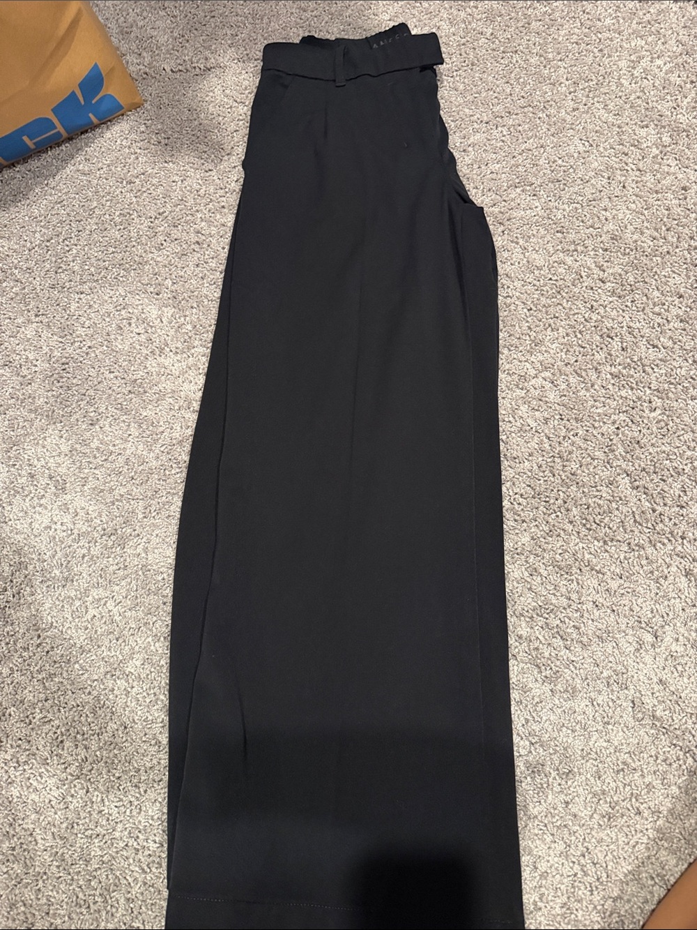 Women’s high rise Black Dress Pants - trousers wide leg